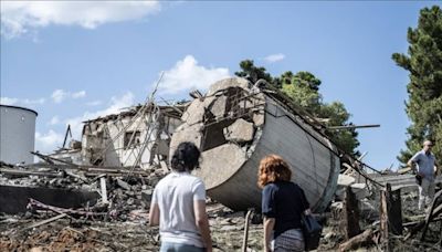 100 homes damaged in northern Tel Aviv by Iranian missile attack