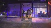 Car crashes into Seattle storage facility