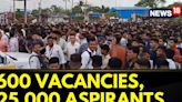 Mumbai News | Thousand Of Job Seekers Flooded Mumbai’s Kalina For Air India Airport Service | News18 - News18