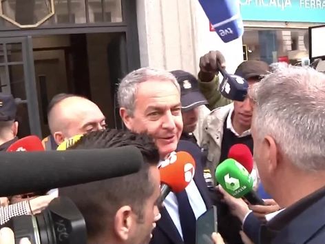 Zapatero: "Estoy muy satisfecho" - MarcaTV