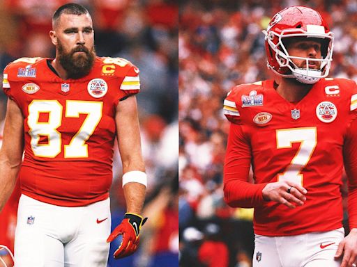 Travis Kelce disagrees with 'majority' of Harrison Butker's comments from speech
