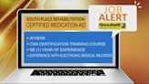 JOB ALERT: South Place Rehabilitation & Skilled Nursing in Athens needs a Certified Medication Aide