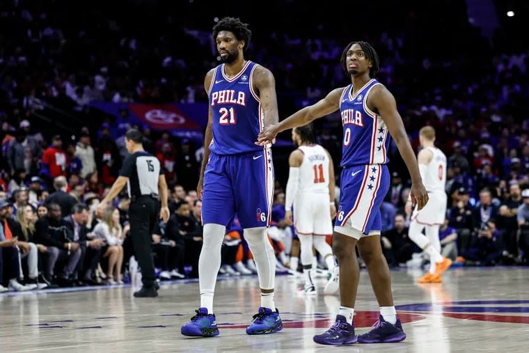 ‘It looks exciting’: In defeat, Joel Embiid sees Sixers can shine with Tyrese Maxey (and without Tobias Harris)