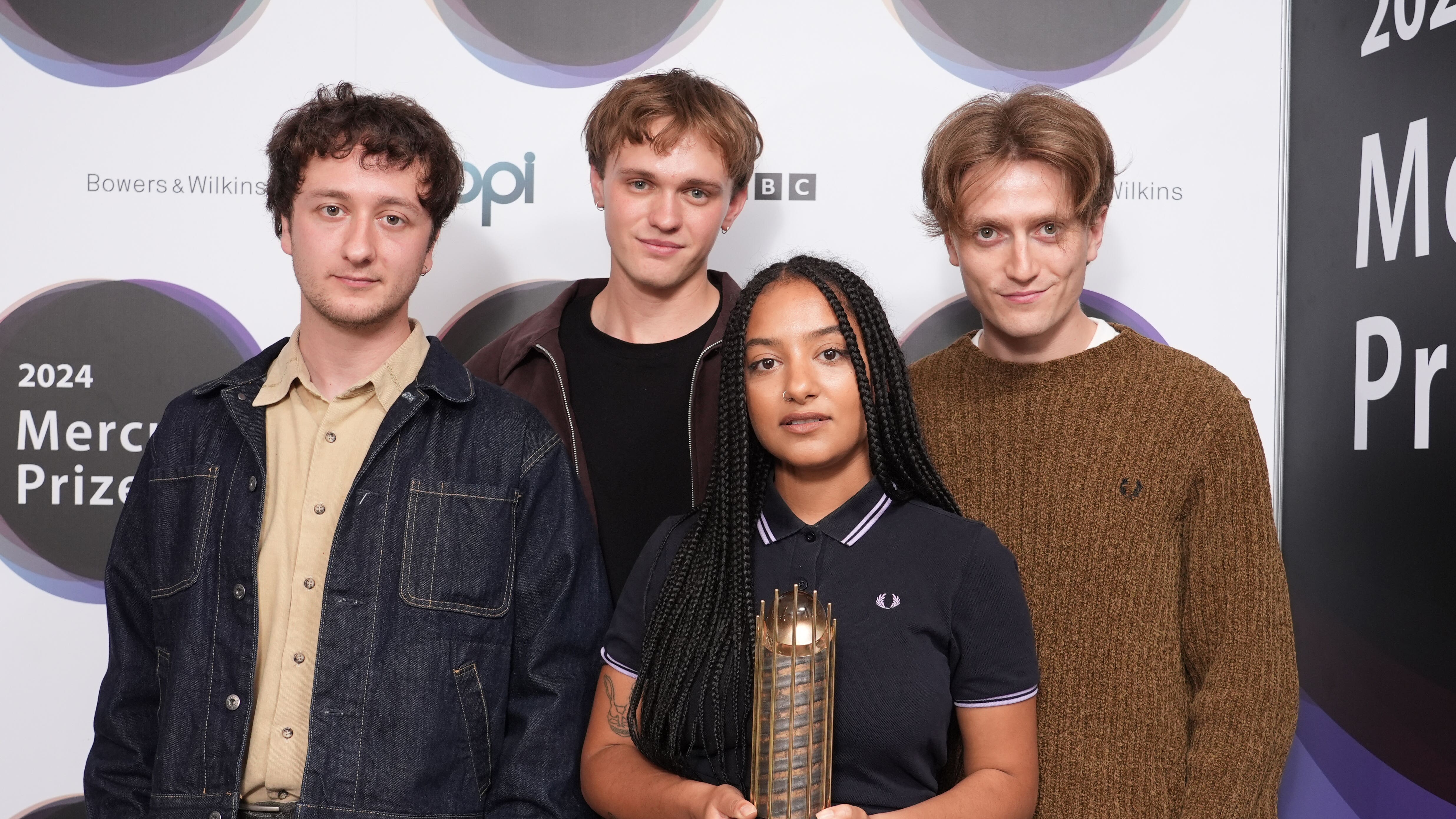 Indie rock band English Teacher named winner of 2024 Mercury Prize