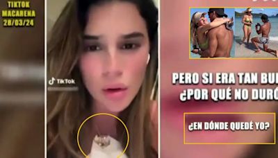Macarena Vélez publicó enigmático video a poco del compromiso de Alejandra Baigorria y Said Palao: “¿En dónde quedé yo?”