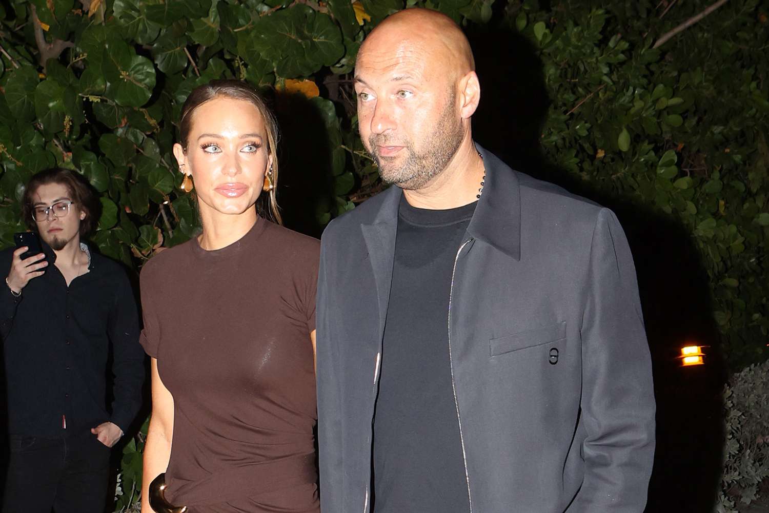 Derek and Hannah Jeter Have a Date Night in Miami, Plus Tom Brady, Michelle Yeoh and More