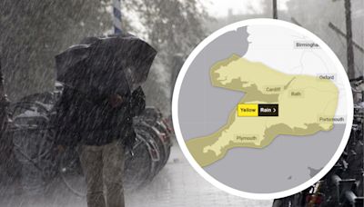 Bournemouth hour-by-hour forecast amid 'persistent and heavy' rain warning