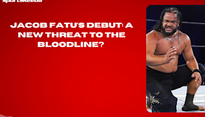 Jacob Fatu's Debut A New Threat to the Bloodline #Wrestling #Bloodline #JacobFatu