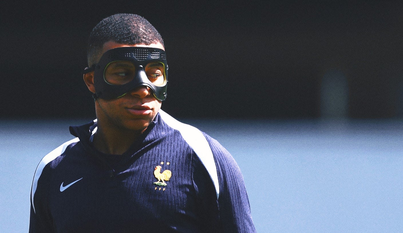 Euro 2024: Kylian Mbappé gifted Teenage Mutant Ninja Turtle mask ahead of match vs. Poland