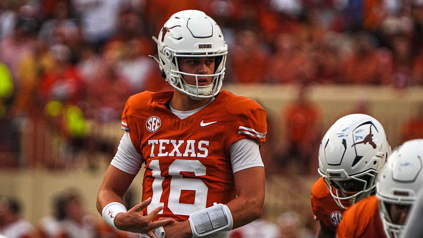 Arch Manning's Long Touchdown Run for Texas Had the College Football World Salivating