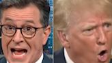 Stephen Colbert Spots New Trump Claim 'So Crazy' Even Sean Hannity Was Confused