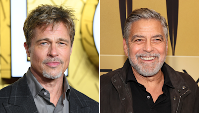 Brad Pitt and George Clooney reunite for first time in 16 years in teaser for new thriller