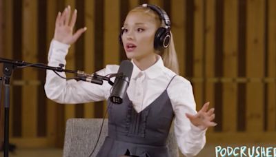 Ariana Grande defends mid-interview voice change