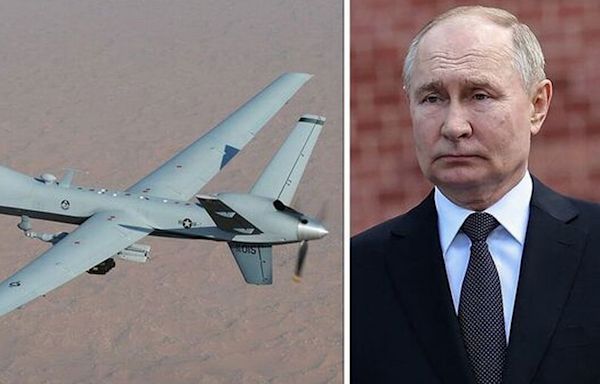 Russia 'shoots down US drone' over Black Sea as World War III fears intensify