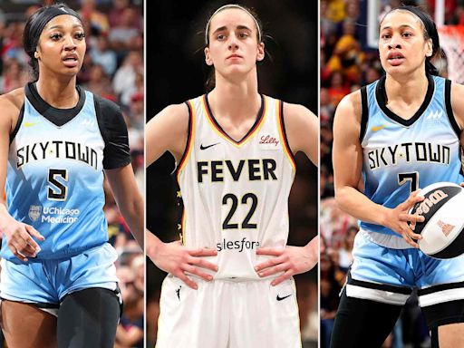 Chicago Sky's Angel Reese Fined by WNBA, Chennedy Carter Foul Upgraded After She Pushed Caitlin Clark