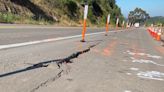 Hwy 154 closed at San Antonio Creek to Painted Cave roads due to pavement cracking