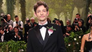 “Challengers” star Mike Faist dons a bedazzled veggie to the 2024 Met Gala