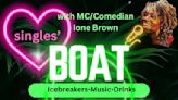 big singles' boat party with MC/comedian Ione Brown, all ages at Westminster Millennium Pier