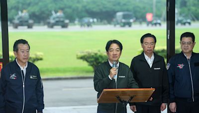 賴總統勗勉海軍陸戰隊66旅（3） (圖)