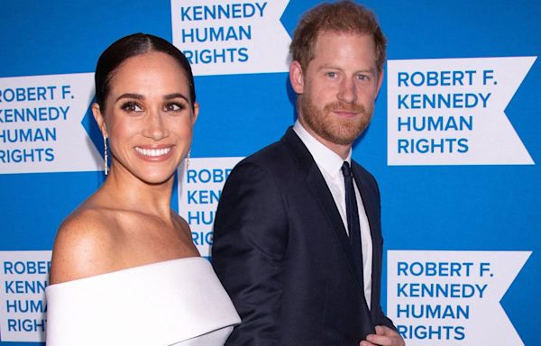 Meghan Markle Wows At Hamptons Business Summit In £464 Suit & Princess Diana's Cartier Watch