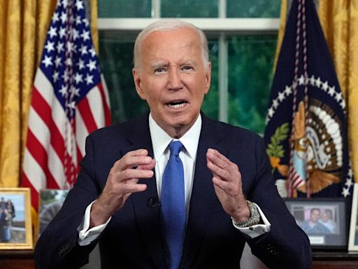 Biden: 'La mejor manera de seguir adelante es pasar el relevo a una nueva generación'