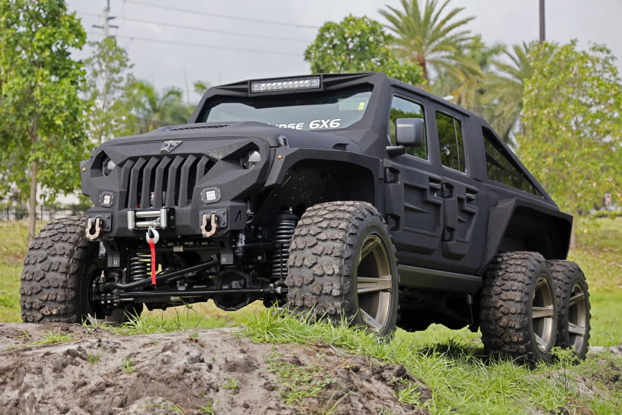 ‘Apocalypse HellFire’: These souped-up trucks, built in Pompano Beach, aim to let you ride out the end times in style