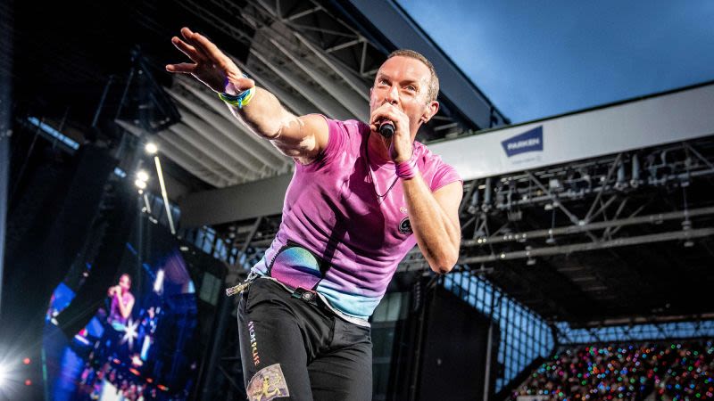 Coldplay say they have beaten emissions target for world tour