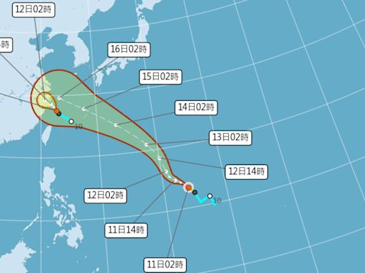 今4縣市高溫特報「午後慎防雷陣雨」颱風貝碧佳最新路徑曝