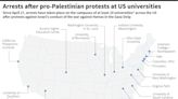 Clashes at UCLA pro-Palestinian protests in US campus unrest