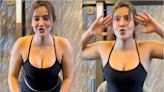 Sexy Neha Sharma Flaunts Cleavage As She Balances On A Gym Ball, Video Goes Viral | Watch - News18