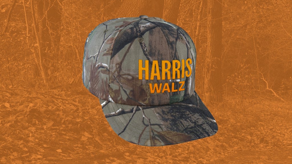 The viral Harris-Walz camo hat is campaign merch at its best