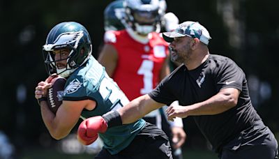 There's a good reason Eagles rookie Will Shipley catches the ball like a wide receiver
