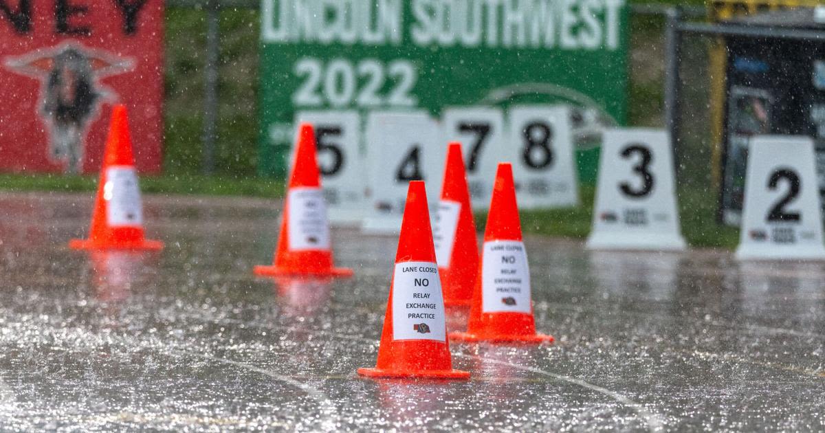 Severe thunderstorm warning halts Nebraska state track and field meet