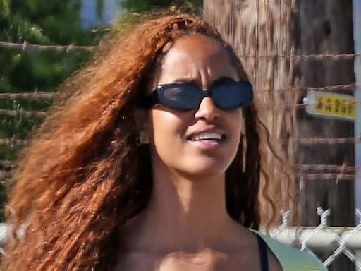 Malia Obama flaunts washboard abs and endless legs for hiking date in the Hollywood Hills