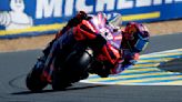 Susto y 'pole' para Jorge Martín en una clasificación del GP de Francia que da la espalda a Marc Márquez