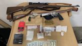 $3,000 in cash, 5 grams of meth, 3 guns and 1 vehicle seized by Thurston task force