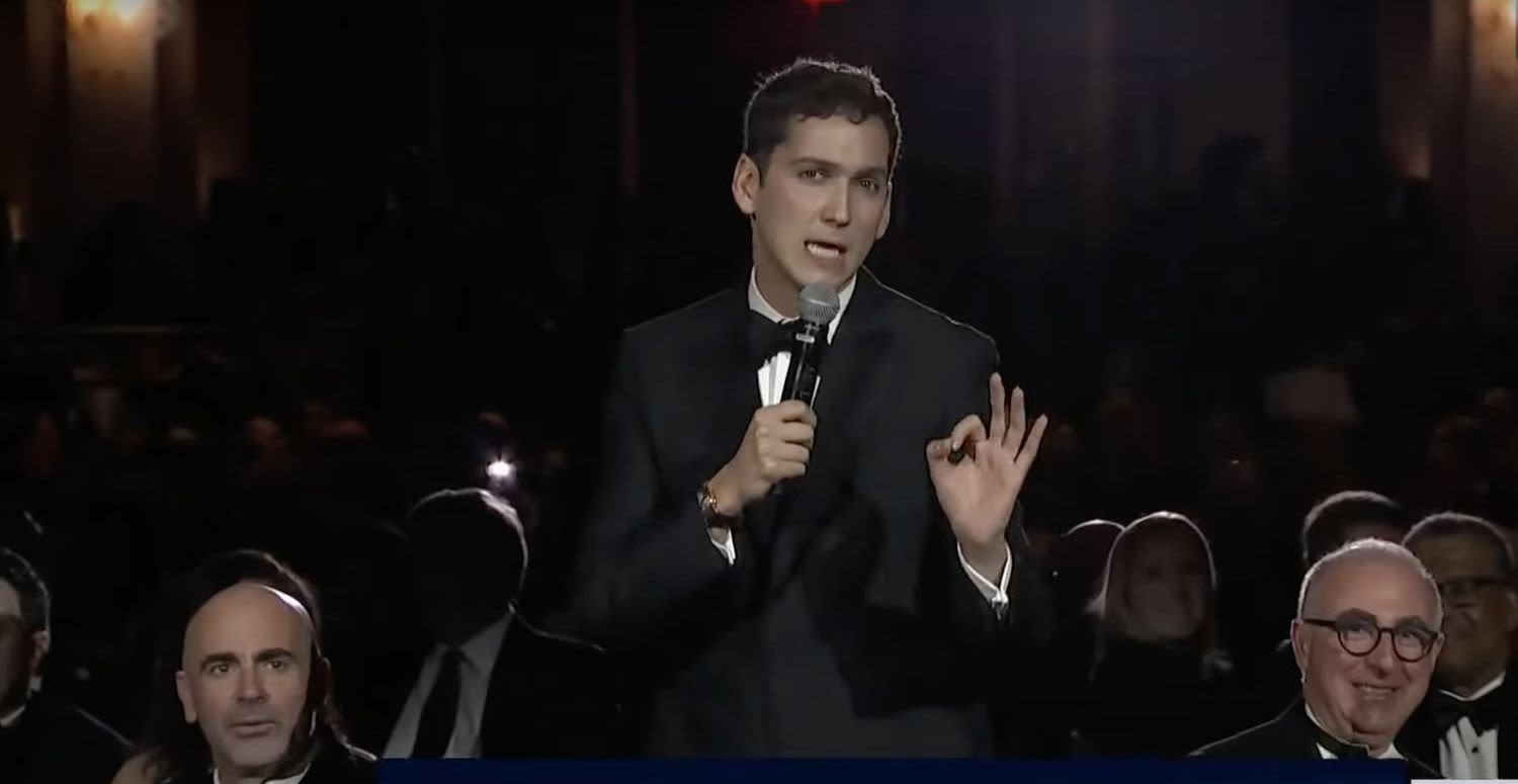 Comedian Matt Friend draws gasps at White House Correspondents' dinner with joke about Kristi Noem killing her dog