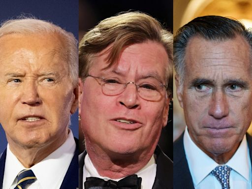 The West Wing creator Aaron Sorkin pens essay telling Democrats to nominate Mitt Romney for president