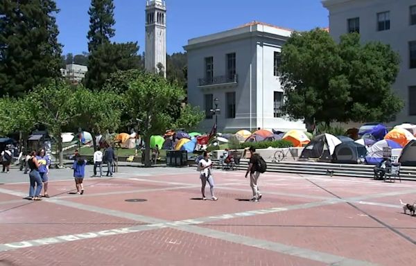 UC Berkeley pro-Palestinian encampment growing larger by the day