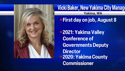 Vicki Baker selected as new Yakima City Manager