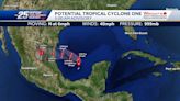 National Hurricane Center monitoring Potential Tropical Cyclone One in southwestern Gulf of Mexico