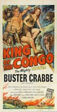 King Of The Congo movie poster | Iconic movie posters, Old movie ...