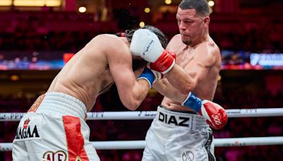 Nate Diaz wins thrilling boxing brawl vs. Jorge Masvidal, ties up score from UFC 244