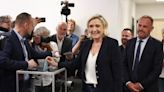 France’s far right leads in first round of elections, exit polls show