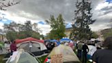 Happening now: Students supporting Palestine protest at University of Utah