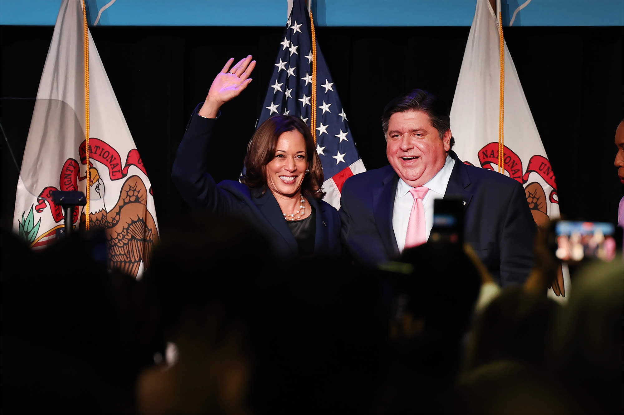 J.B. Pritzker endorses Kamala Harris as Democratic presidential nominee