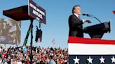 VP contender Doug Burgum joins Trump at campaign rally in New Jersey