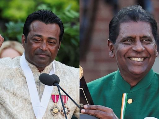 Leander Paes, Vijay Amritraj make history after Hall of Fame Induction