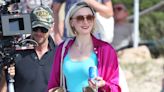 Sophie Turner Films TV Show in Bright Pink Outfit amid Divorce from Joe Jonas — See the Photos!