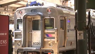 What NJ Transit lines face service delays and changes due to heat-related issues